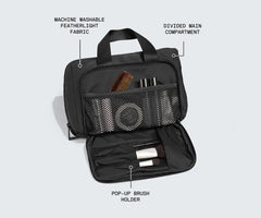 Featherlight Daily Cosmetic Case in Jet Black