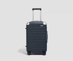 The Aluminum Edge Carry-On in Navy Blue