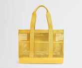 Beach Tote in Golden Hour Yellow