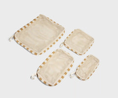 Compression Packing Cubes in Tide Line Stripe