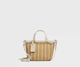 Mini Riviera Straw Tote in White Seagrass
