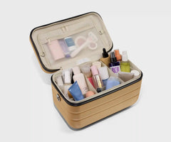 The Train Case in Tide Line Stripe
