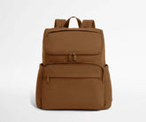 Featherlight Diaper Backpack in Amaro Brown