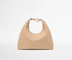 Featherlight Duo Crossbody in Camel Brown