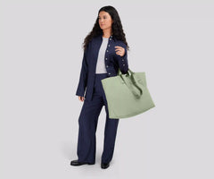 Large Featherlight Tote in Sage Green