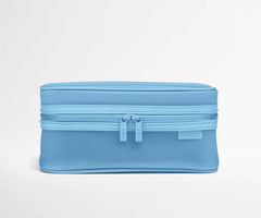 Clear Toiletry Bag in Opal Blue