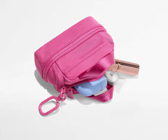 Micro Weekender Charm in Island Pink