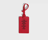 The Luggage Tag in The Words