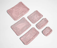 Insider Packing Cubes (Set of 6) in Blush Pink