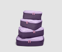 Insider Packing Cubes (Set of 4) in Misty Purple
