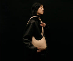 Featherlight Duo Crossbody in Camel Brown
