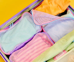 Kids Packing Cubes in Spring Mix