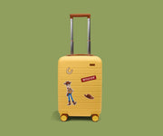 The Kids Carry-On in Woody Yellow