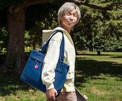 Featherlight Daily Tote in Tidal Blue