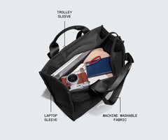 Featherlight Daily Tote in Jet Black