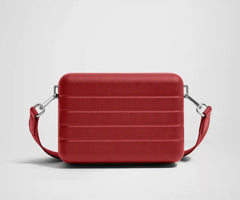 The Mini Crossbody in Tango Red