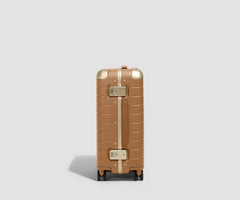 The Aluminum Edge Carry-On in Cognac Brown