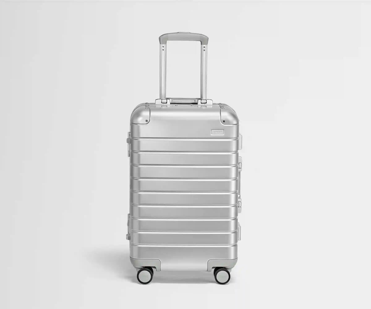 The Bigger Carry-On: Aluminum Edition in Silver