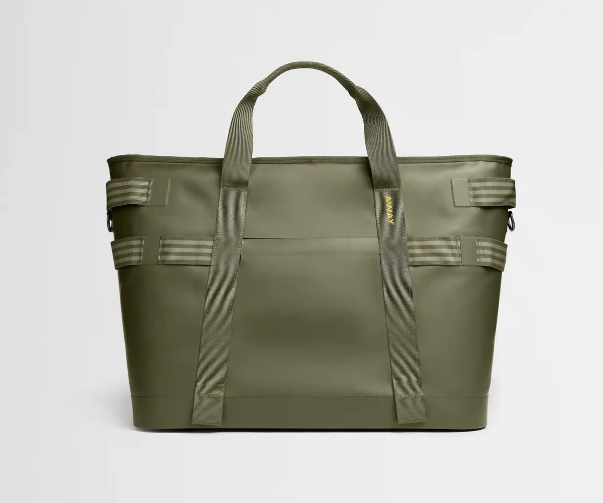 Cooler Tote in Olive Green