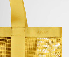 Beach Tote in Golden Hour Yellow