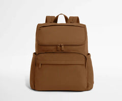 Featherlight Diaper Backpack in Amaro Brown