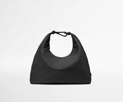 Featherlight Duo Crossbody in Jet Black