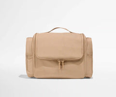 Featherlight Hanging Travel Vanity in Camel Brown