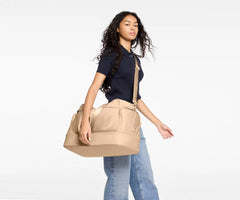 Featherlight Weekender in Camel Brown