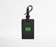 Match Day Luggage Tag in Brazil (Flag)