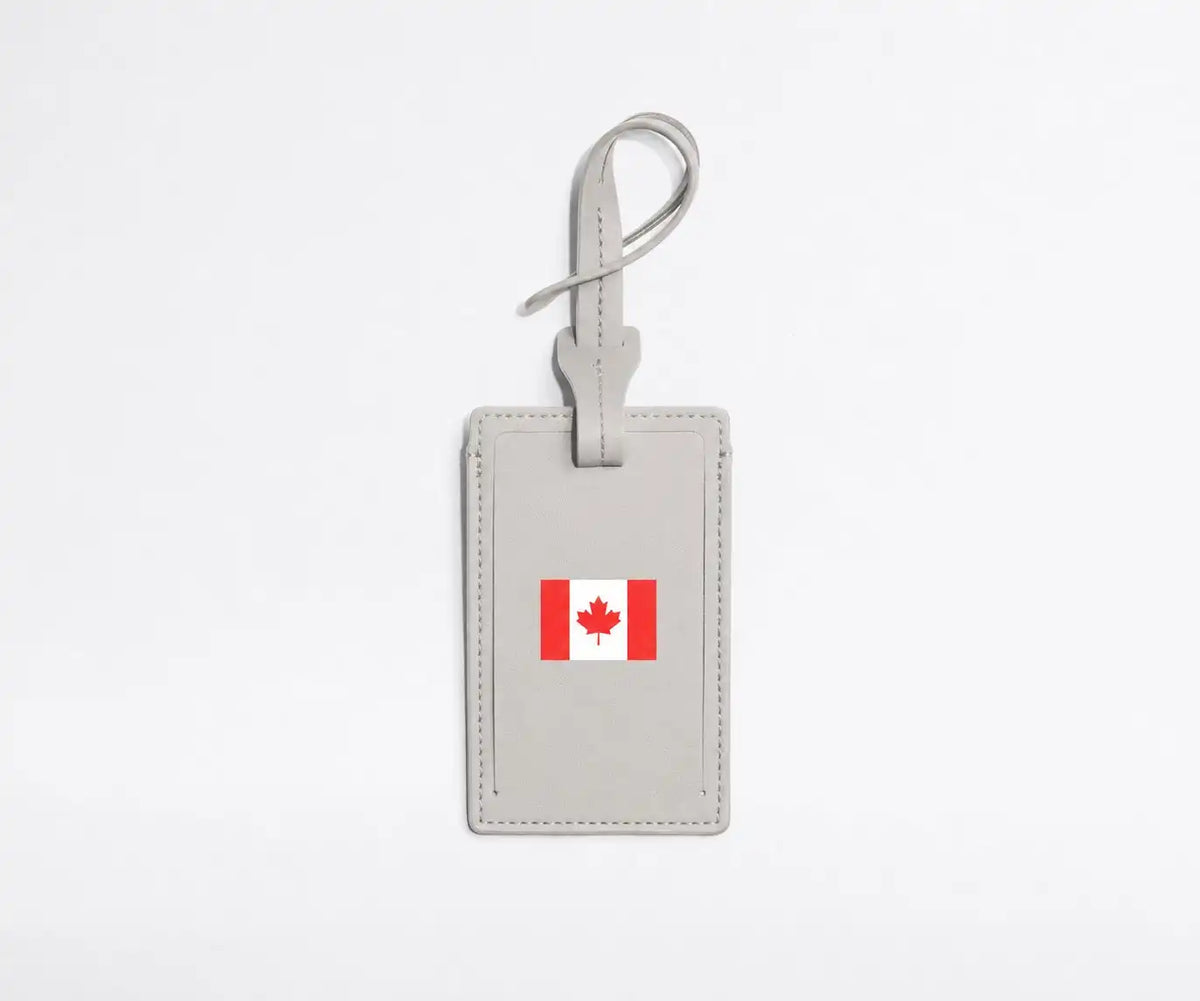 Match Day Luggage Tag in Canada (Flag)