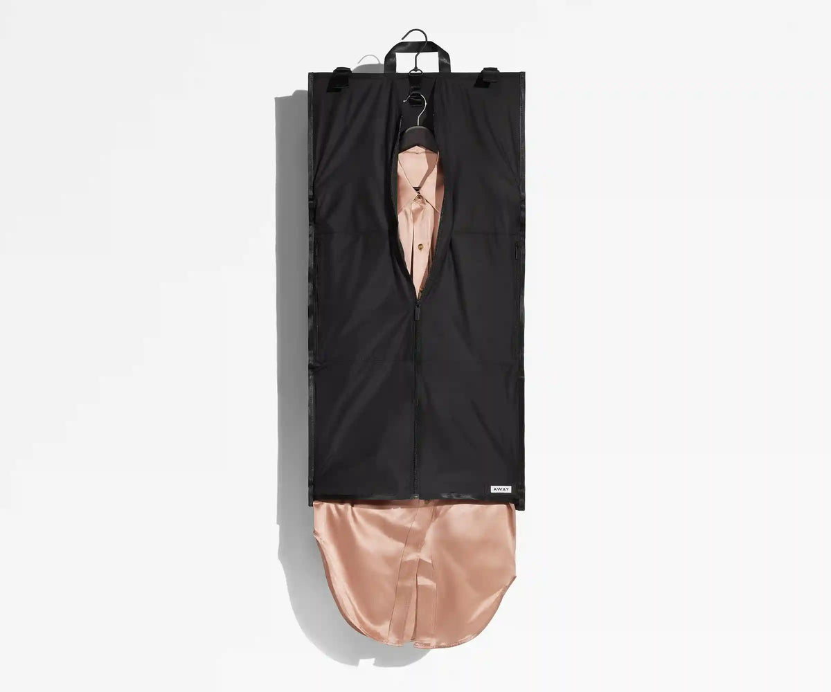 The Centerfold Garment Sleeve in Jet Black