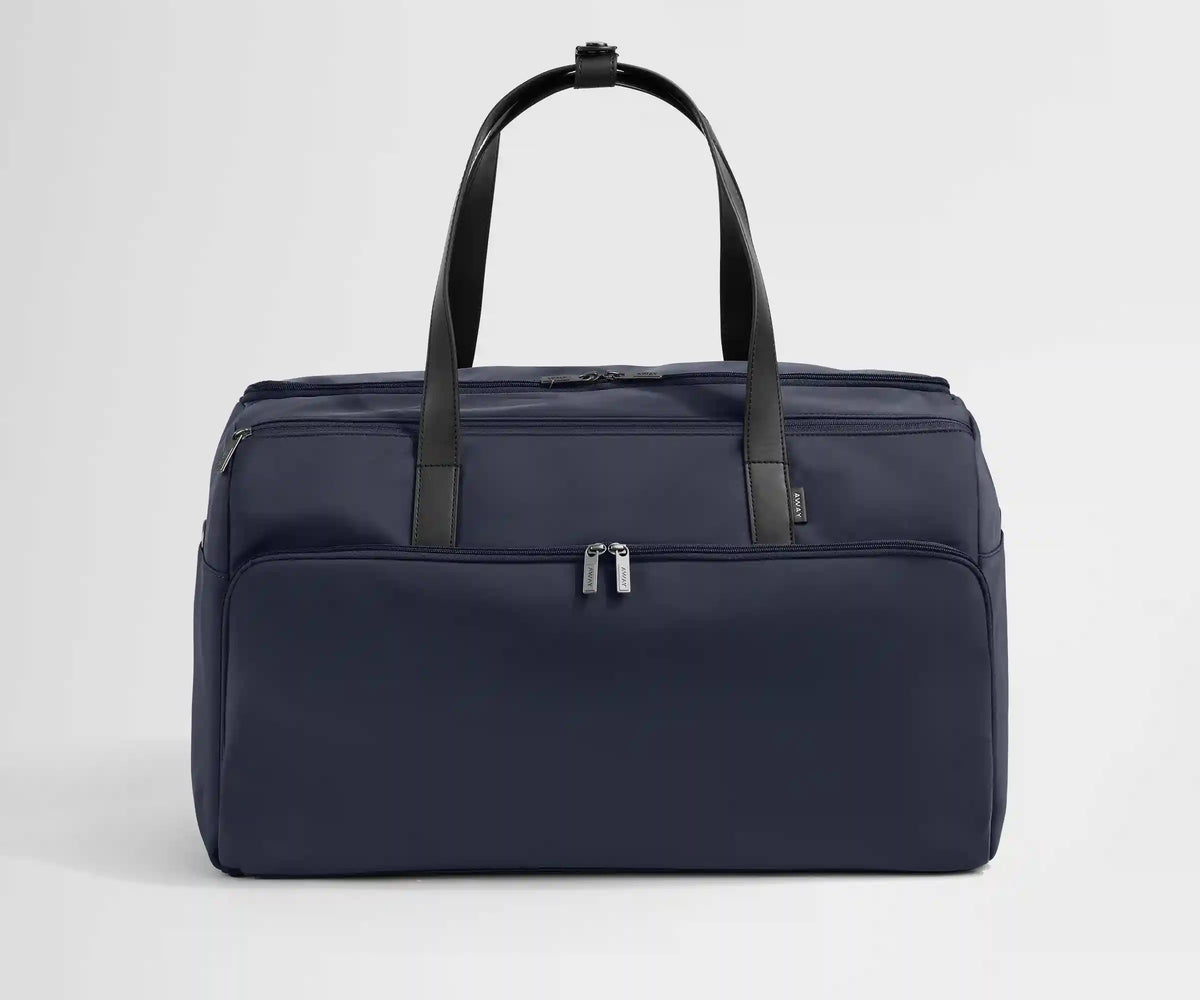 Garment Duffle in Navy Blue