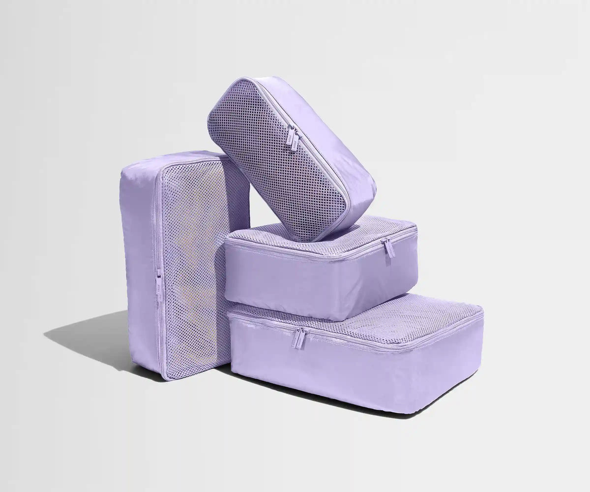 Insider Packing Cubes (Set of 4) in Lavender Haze Purple