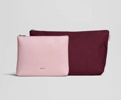 Pouch Duo in Glacial Pink