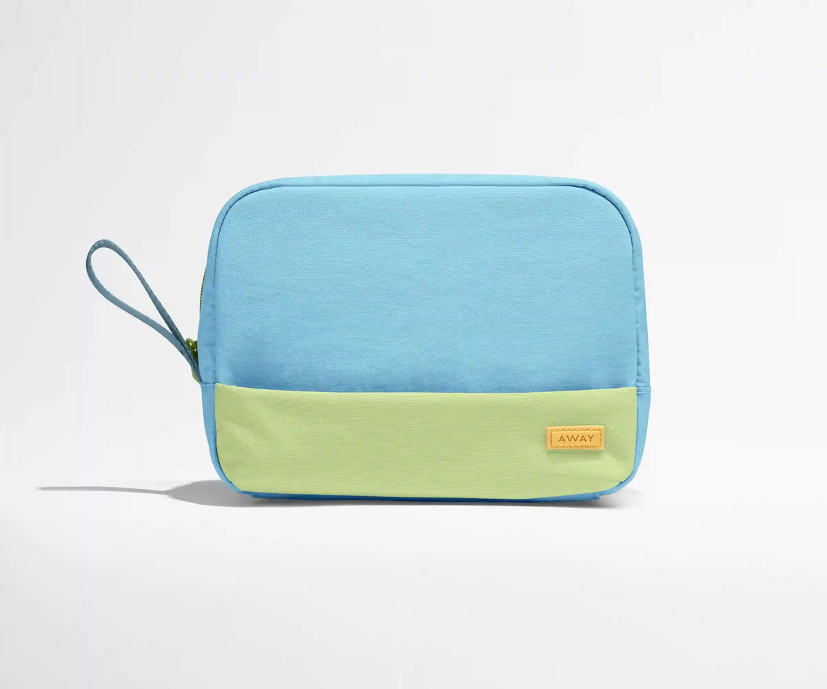 Kids Toiletry Bag in Dragonfly Blue