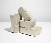 Insider Packing Cubes (Set of 4) in Salt White
