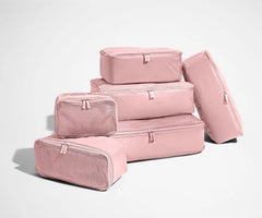 Insider Packing Cubes (Set of 6) in Blush Pink