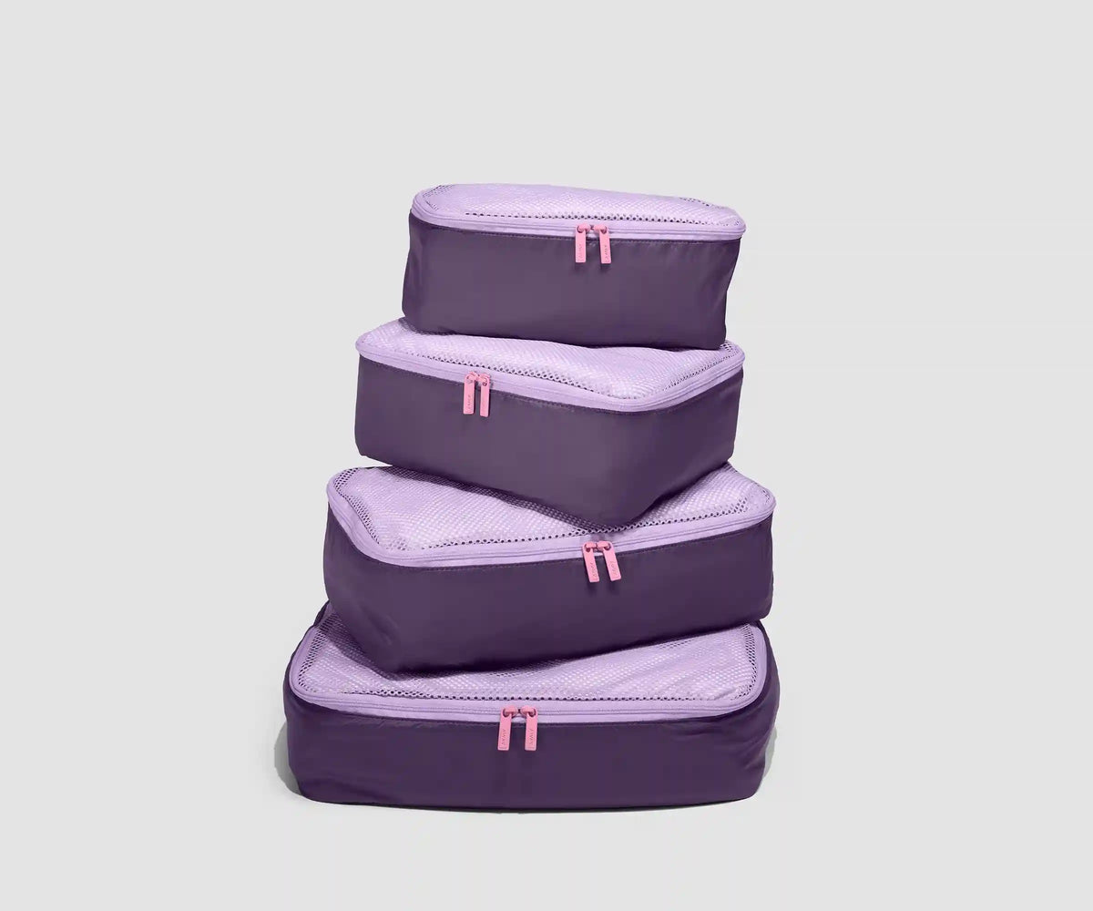 Insider Packing Cubes (Set of 4) in Misty Purple