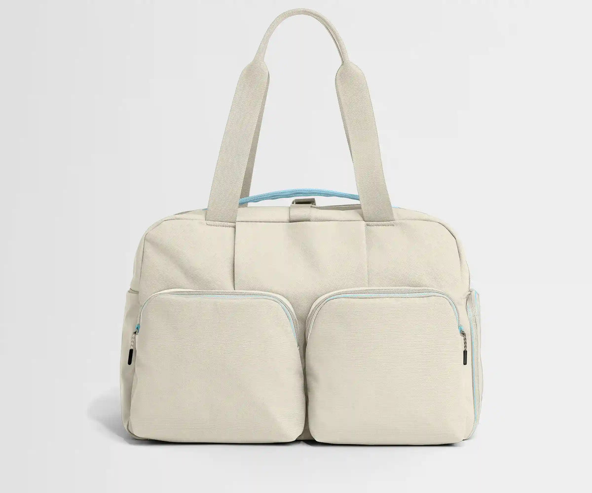 Gym Bag in Salt White