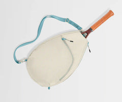 Racket Bag in Salt White