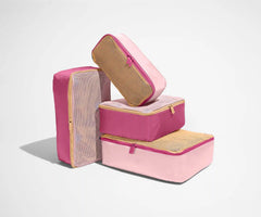 Insider Packing Cubes (Set of 4) in Pink Sand