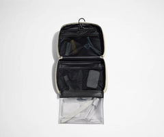 The Hanging Toiletry Bag in Salt White