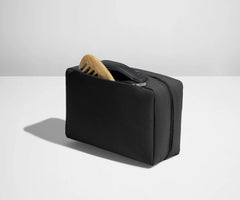 The Small Toiletry Bag in Jet Black