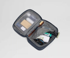 Small Toiletry Bag in Navy Blue