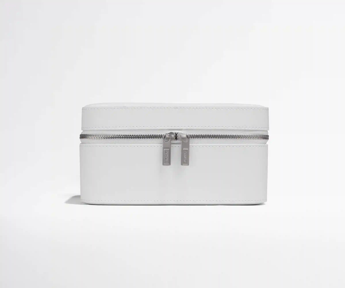Keepsake Jewelry Case in Pearl White
