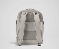 The Double Diaper Backpack in Cloud Gray